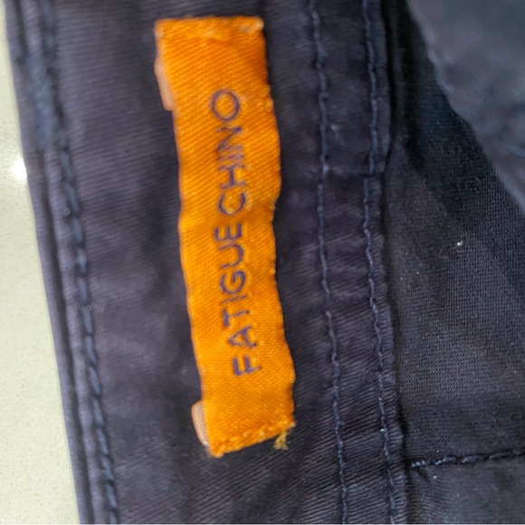 Tory Burch Black Fatigue Chino Straight Leg Pants, Size 27, Excellent Condition - Picture 5 of 7